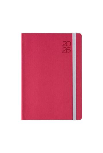 2026 ΗΜΕΡΟΛΟΓΙΟ ΗΜΕΡΗΣΙΟ 17x24cm UNICA ΦΟΥΞΙΑ ΜΕ ΛΑΣΤΙΧΟ 62254 (ΛΙΝΑΡΔΑΤΟΣ)