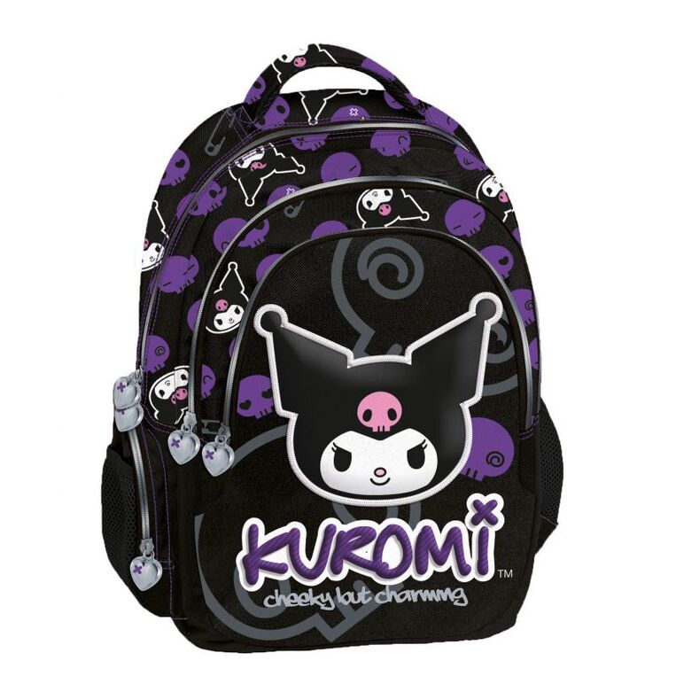GRAFFITI ΣΧΟΛΙΚΗ ΤΣΑΝΤΑ ΣΑΚΙΔΙΟ ΠΛΑΤΗΣ ΔΗΜΟΤΙΚΟΥ JOLT KUROMI 262211
