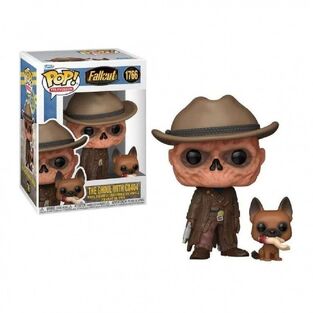 FUNKO POP TELEVISION FALLOUT GHOUL AND CX404 1766 VINYL FIGURE