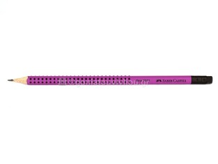 FABER CASTELL ΜΟΛΥΒΙ ΜΕ ΓΟΜΑ GRIP ΛΙΛΑ B 217039