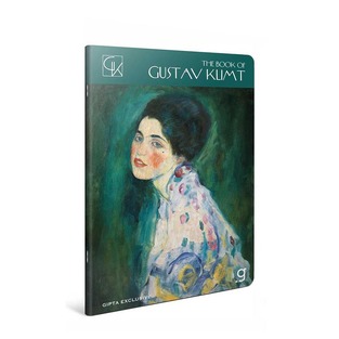 UNIPAP GIPTA ΤΕΤΡΑΔΙΟ ΚΑΡΦΙΤΣΑ 17x25cm 40φ KLIMT PORTRAIT OF A LADY 35591