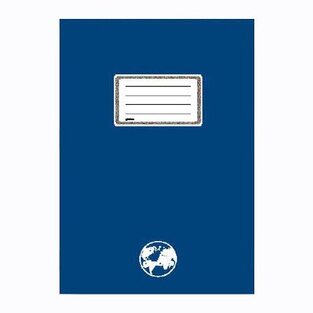GLOBUS ΣΗΜΕΙΩΜΑΤΑΡΙΟ ΚΑΡΦΙΤΣΑ 8x11cm 50φ ΜΕ ΓΡΑΜΜΕΣ CLASSIC ΜΠΛΕ G84