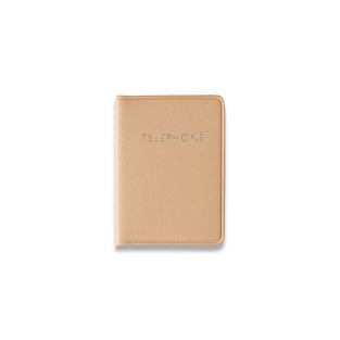 ΤΗΛΕΦΩΝΙΚΟ ΕΥΡΕΤΗΡΙΟ 5.5x7.5cm ΜΑΛΑΚΟ ΕΞΩΦΥΛΛΟ No1 ΜΠΕΖ 10001 (ΛΙΝΑΡΔΑΤΟΣ)