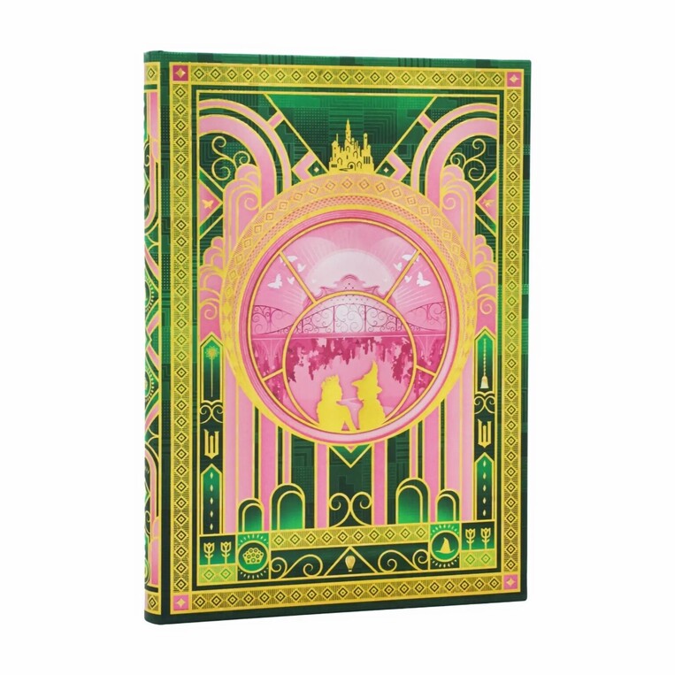 PAPERBLANKS HARDCOVER ΣΗΜΕΙΩΜΑΤΑΡΙΟ MIDI (13x18cm) WICKED THE MAGIC OF WICKED LINED (ΡΙΓΕ) PBD6439