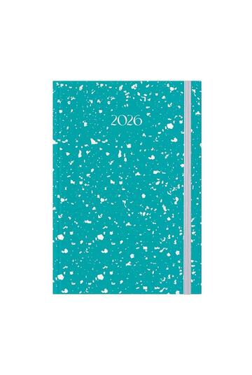 2026 ΗΜΕΡΟΛΟΓΙΟ ΗΜΕΡΗΣΙΟ 14x21cm FORMO ΤΥΡΚΟΥΑΖ ΜΕ ΛΑΣΤΙΧΟ 62043 (ΛΙΝΑΡΔΑΤΟΣ)