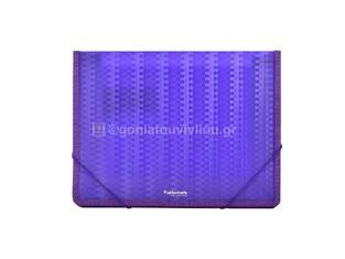 FOLDERMATE ONE 50615 ΦΑΚΕΛΟΣ ΝΤΟΣΙΕ ΜΕ ΛΑΣΤΙΧΟ ΠΛΑΣΤΙΚΟ A4 (21x29,7cm) 8cm ΜΩΒ (ΜΕ ΠΙΕΤΑ)