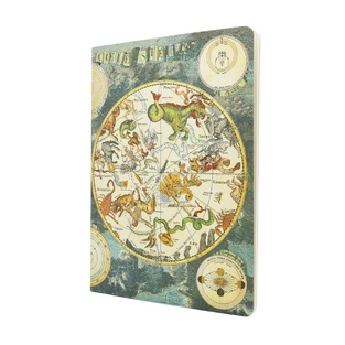 PAPERBLANKS ΣΗΜΕΙΩΜΑΤΑΡΙΟ A4 (21x29.7cm) CAHIER EARLY CARTOGRAPHY LINED (ΡΙΓΕ ΜΕ ΜΑΛΑΚΟ ΕΞΩΦΥΛΛΟ) CB14349