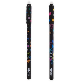 HAPPY COLOR ΣΤΥΛΟ ΠΟΥ ΣΒΗΝΕΙ GEL 0.5mm MY LOVE ΜΑΥΡΟ (ΜΠΛΕ ΓΡΑΦΗ) 018146