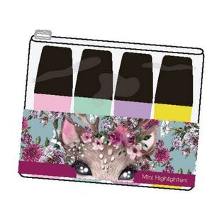 BACK ME UP MINI ΜΑΡΚΑΔΟΡΑΚΙΑ ΥΠΟΓΡΑΜΜΙΣΗΣ DEER 4τεμ 35710002