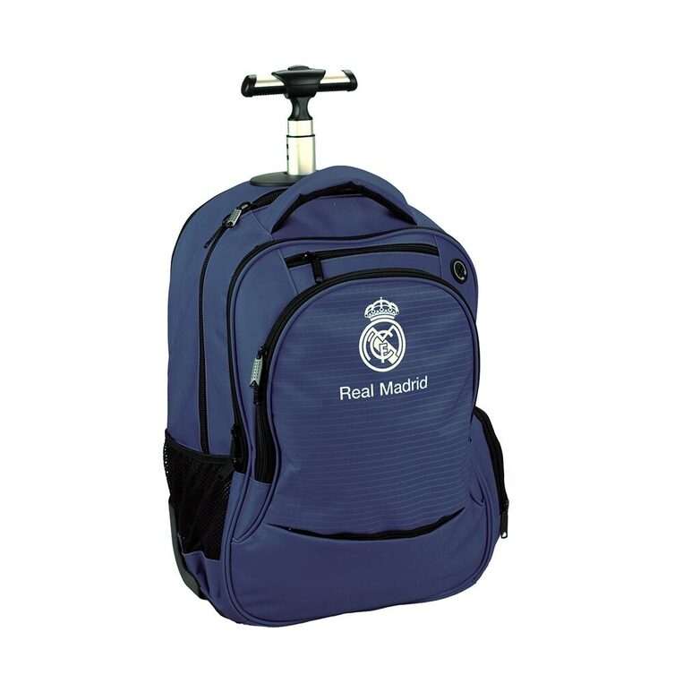 BACK ME UP ΣΧΟΛΙΚΗ ΤΣΑΝΤΑ ΣΑΚΙΔΙΟ TROLLEY ΤΡΟΛΕΙ ΔΗΜΟΤΙΚΟΥ REAL MADRID 381 00074