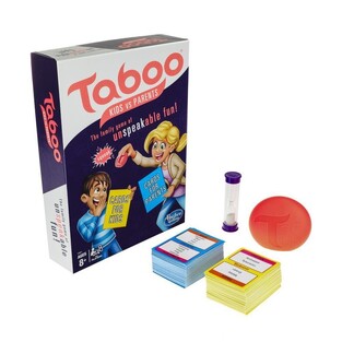 HASBRO ΕΠΙΤΡΑΠΕΖΙΟ ΠΑΙΧΝΙΔΙ TABOO KIDS VS PARENTS ΜΙΚΡΟΙ ΕΝΑΝΤΙΟΝ ΜΕΓΑΛΩΝ A4941
