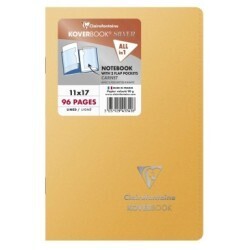 CLAIREFONTAINE KOVERBOOK ΣΗΜΕΙΩΜΑΤΑΡΙΟ ΚΑΡΦΙΤΣΑ ΜΕ ΠΛΑΣΤΙΚΟ ΕΞΩΦΥΛΛΟ 11x17cm ΜΕ ΓΡΑΜΜΕΣ 48φ ΚΙΤΡΙΝΟ