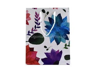 ΤΣΑΝΤΑ ΣΑΚΟΥΛΑ ΔΩΡΟΥ MEDIUM 17,5x22,5cm ΠΟΛΥΧΡΩΜΑ ΛΟΥΛΟΥΔΙΑ OHCDV