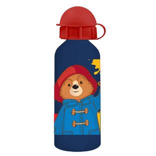ΠΑΓΟΥΡΙ ΑΛΟΥΜΙΝΙΟΥ ΜΕΤΑΛΛΙΚΟ PADDINGTON 500ml ΣΚΟΥΡΟ ΜΠΛΕ ΜΕ ΚΟΚΚΙΝΟ ΚΑΠΑΚΙ 504009