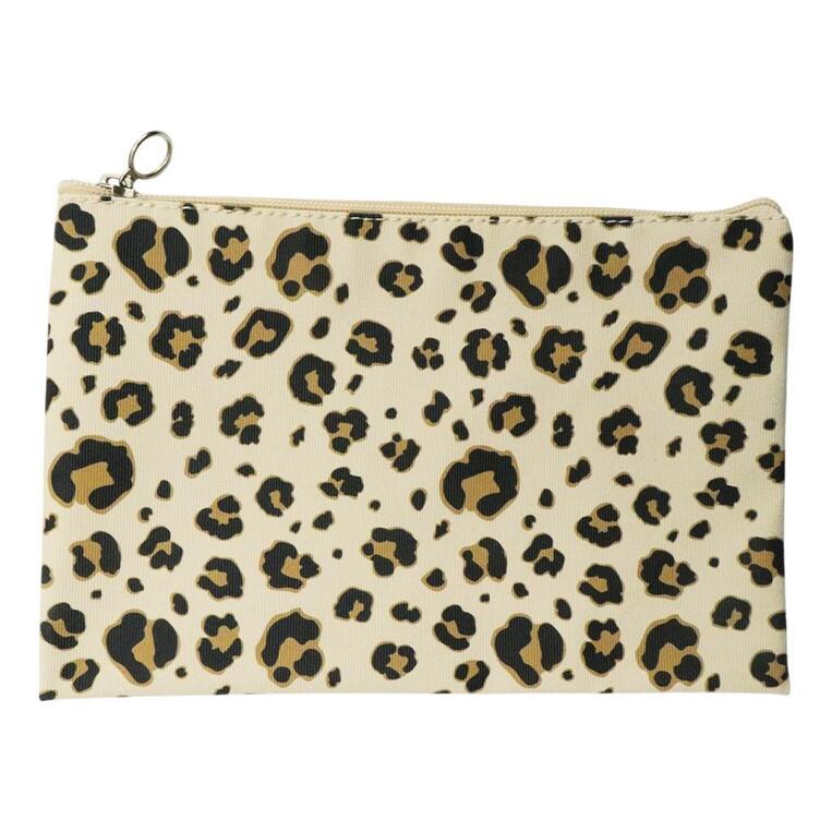 TESORO ΚΑΣΕΤΙΝΑ ΝΕΣΕΣΕΡ ΜΕ ΦΕΡΜΟΥΑΡ 15x22cm DOTS ΚΑΦΕ ANIMAL PRINT 582410
