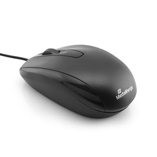 MEDIARANGE OPTICAL MOUSE ΕΝΣΥΡΜΑΤΟ ΠΟΝΤΙΚΙ 3 BUTTON BLACK MROS211