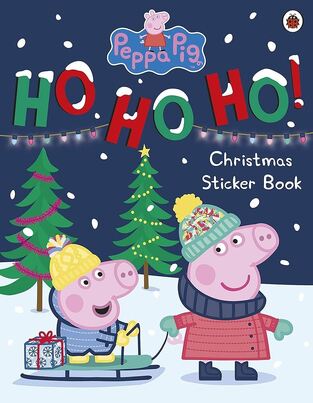 PEPPA HO HO HO CHRISTMAS STICKER ALBUM (HOLOWATY) (ΑΓΓΛΙΚΑ) (PAPERBACK)
