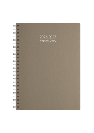 2026 2027 ΗΜΕΡΟΛΟΓΙΟ ΕΒΔΟΜΑΔΙΑΙΟ ΣΠΙΡΑΛ ΔΥΟ ΕΤΩΝ 17x24cm TEMPUS ΚΑΦΕ 63023 (ΛΙΝΑΡΔΑΤΟΣ)