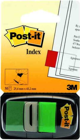 3M POST IT ΑΥΤΟΚΟΛΛΗΤΟΙ ΣΕΛΙΔΟΔΕΙΚΤΕΣ 680 3 ΠΡΑΣΙΝΟ 50Φ