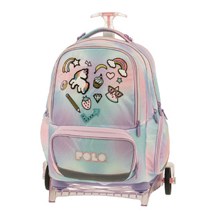 POLO ΣΧΟΛΙΚΗ ΤΣΑΝΤΑ ΣΑΚΙΔΙΟ TROLLEY ΤΡΟΛΕΙ ΔΗΜΟΤΙΚΟΥ FREELY 25lt UNICORN 965055 8420