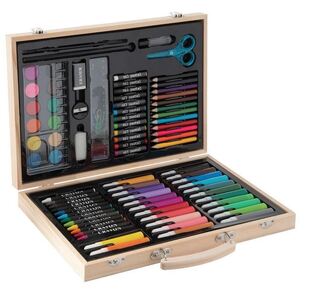 MOXY ΞΥΛΙΝΟ ΒΑΛΙΤΣΑΚΙ ΖΩΓΡΑΦΙΚΗΣ 23x33cm 86 ΤΕΜΑΧΙΩΝ CC150044