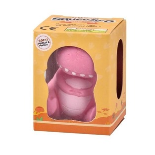 SQUEEZY STRESS TOY ΔΕΙΝΟΣΑΥΡΟΣ ΡΟΖ 894361