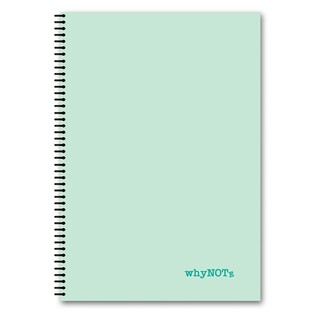 WHYNOTE ΤΕΤΡΑΔΙΟ ΣΠΙΡΑΛ Α4 (21x29,7cm) 2 ΘΕΜΑΤΩΝ 60φ PASTEL ΒΕΡΑΜΑΝ 810016