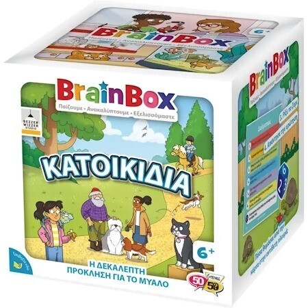BRAINBOX ΕΠΙΤΡΑΠΕΖΙΟ ΠΑΙΧΝΙΔΙ ΜΕ ΚΑΡΤΕΣ ΚΑΤΟΙΚΙΔΙΑ 13061