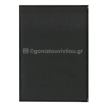 2025 ΗΜΕΡΟΛΟΓΙΟ ΕΒΔΟΜΑΔΙΑΙΟ ΥΠΟΚΙΤΡΙΝΟ 17x24cm ΜΑΥΡΟ ΣΕ ΘΗΚΗ 00 (ΠΛΑΝΟΓΡΑΜΜΑ)