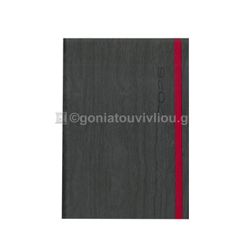 2026 ΗΜΕΡΟΛΟΓΙΟ ΗΜΕΡΗΣΙΟ ΥΠΟΚΙΤΡΙΝΟ 12x17cm ΙΡΙΔΑ FLEXY ΓΚΡΙ ΣΚΟΥΡΟ ΜΕ ΛΑΣΤΙΧΟ 123 (ΠΛΑΝΟΓΡΑΜΜΑ)