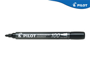 PILOT ΜΑΡΚΑΔΟΡΟΣ ΑΝΕΞΙΤΗΛΟΣ 100 ΣΤΡΟΓΓΥΛΗ ΜΥΤΗ FINE ΜΑΥΡΟΣ