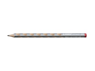 STABILO ΜΟΛΥΒΙ EASYGRAPH SLIM METALLIC ΓΙΑ ΔΕΞΙΟΧΕΙΡΑ HB ΑΣΗΜΙ