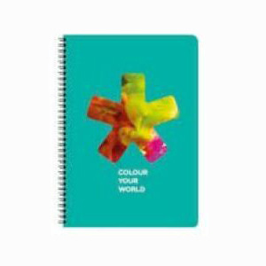 ΝΕΟΧΑΡΤ ΤΕΤΡΑΔΙΟ ΣΠΙΡΑΛ Α4 (21x29,7cm) 3 ΘΕΜΑΤΩΝ COLOUR YOUR WORLD 90φ ΒΕΡΑΜΑΝ 29732