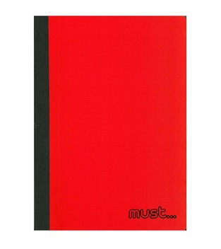 MUST ΤΕΤΡΑΔΙΟ FOLDI 17x25cm 2 ΘΕΜΑΤΩΝ ΡΙΓΕ ΜΕ ΓΡΑΜΜΕΣ (ΤΥΠΟΥ FLEX) 64φ ΚΟΚΚΙΝΟ 584668