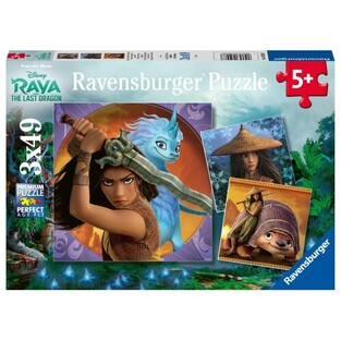 RAVENSBURGER ΠΑΖΛ 3x49 ΤΕΜΑΧΙΩΝ RAYA AND THE LAST DRAGON 05098