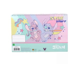 GIM ΜΠΛΟΚ ΖΩΓΡΑΦΙΚΗΣ ΜΕ ΑΥΤΟΚΟΛΛΗΤΑ 23x33cm 30φ LILO AND STITCH STAR STUFF 34201413