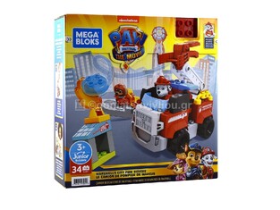 MATTEL MEGA BLOKS PAW PATROL MARSHALLS CITY FIRE RESCUE GYJ01