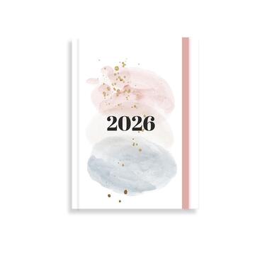 2026 ΗΜΕΡΟΛΟΓΙΟ ΗΜΕΡΗΣΙΟ 12x17cm VERSUS ΜΕ ΛΑΣΤΙΧΟ ΑΣΠΡΟ 587119 (TESORO)