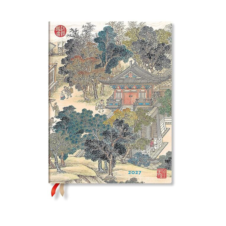 2027 ΗΜΕΡΟΛΟΓΙΟ ΗΜΕΡΗΣΙΟ PAPERBLANKS ULTRA 18x23cm GOLDEN AGE OF PROSPERITY (ΣΚΛΗΡΟ ΕΞΩΦΥΛΛΟ) DE19627