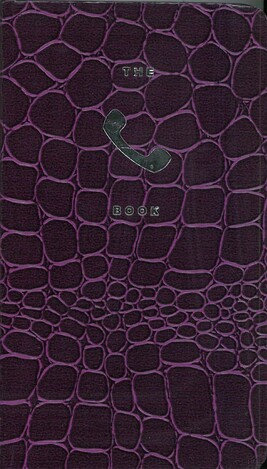 ΕΥΡΕΤΗΡΙΟ ΤΗΛΕΦΩΝΩΝ 8x14cm EXECUTIVE CROCO 96φ ΜΩΒ 2007806 (THE WRITING FIELDS)