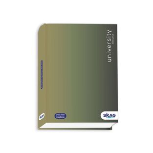 SKAG 2025 2026 ΗΜΕΡΟΛΟΓΙΟ ΑΚΑΔΗΜΑΙΚΟ ΗΜΕΡΗΣΙΟ 14x21cm (ΣΕΠΤΕΜΒΡΙΟΣ 2025 ΑΥΓΟΥΣΤΟΣ 2026) UNIVERSITY EXECUTIVE ΧΑΚΙ 309738
