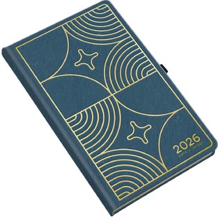 2026 ΗΜΕΡΟΛΟΓΙΟ ΗΜΕΡΗΣΙΟ 9x14cm GATSBY ΜΠΛΕ ΜΕ ΣΤΥΛΟΘΗΚΗ 626440985 (UNIPAP)