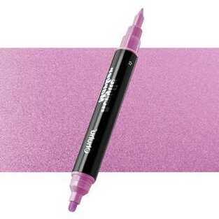 OHUHU ΑΚΡΥΛΙΚΟΣ ΜΑΡΚΑΔΟΡΟΣ ΜΕ ΔΙΠΛΗ ΜΥΤΗ NoΜ703 METALLIC PINK ΜΕΤΑΛΛΙΚΟ ΡΟΖ