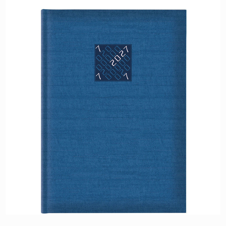 2027 ΗΜΕΡΟΛΟΓΙΟ ΗΜΕΡΗΣΙΟ ΛΕΥΚΟ 21x29.7cm KASHMIR CLASSIC ΜΠΛΕ 512AID55 (ΘΕΟΦΥΛΑΚΤΟΣ)