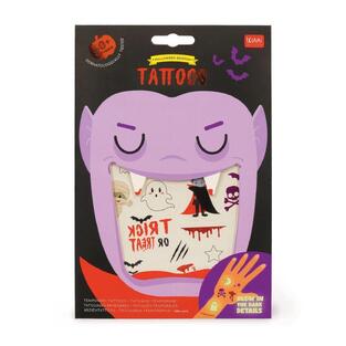 LEGAMI HALLOWEEN TEMPORARY ΤΑΤΤΟΟ GLOW IN THE DARK TTAKIT7