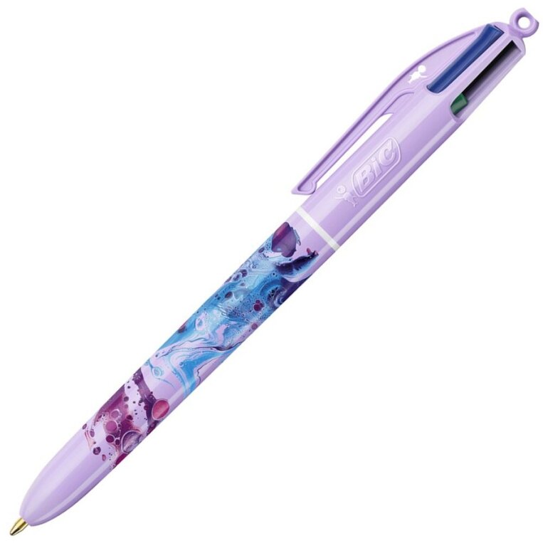 BIC ΣΤΥΛΟ ΜΕ ΤΕΣΣΕΡΑ (4) ΧΡΩΜΑΤΑ 4 COLOURS HYDRO PURPLE MEDIUM 1.0mm 5182061