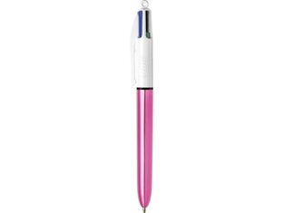 BIC ΣΤΥΛΟ ΜΕ ΤΕΣΣΕΡΑ (4) ΧΡΩΜΑΤΑ 4 COLOURS SHINE PINK 1.0mm