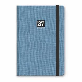 2027 ΗΜΕΡΟΛΟΓΙΟ ΗΜΕΡΗΣΙΟ TEXT BOOK 9x14cm ΜΠΛΕ ΜΕ ΛΑΣΤΙΧΟ ΚΑΙ ΣΤΥΛΟΘΗΚΗ 6271209D85 (UNIPAP)