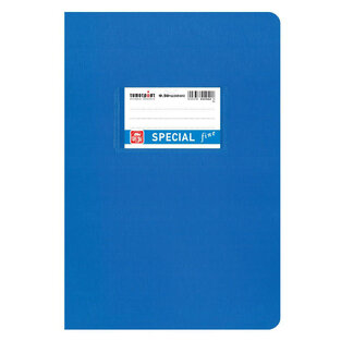 SPECIAL BY TYPOTRUST ΤΕΤΡΑΔΙΟ ΠΛΑΣΤΙΚΟ 17x25cm 50φ ΔΙΠΛΟΧΑΡΑΚΟ ΜΠΛΕ