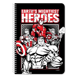 ΤΕΤΡΑΔΙΟ ΣΠΙΡΑΛ 17x25cm 2 ΘΕΜΑΤΩΝ 60φ AVENGERS EARTH S MIGHTIEST HEROES 506002